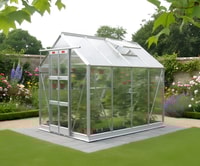 Elite Streamline 5x8 Greenhouse - 6mm Polycarbonate Glazing