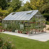 Elite Supreme 10x16 Greenhouse - Toughened Glazing