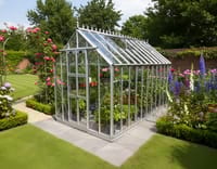 Elite Thyme 6x12 Greenhouse - Toughened Glazing