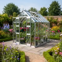 Elite Thyme 6x6 Greenhouse - Toughened Glazing
