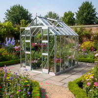 Elite Thyme 6x6 Greenhouse - Toughened Glazing