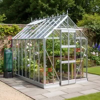 Elite Thyme 6x8 Greenhouse - Toughened Glazing