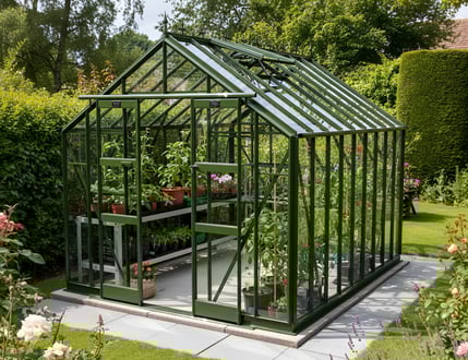 Elite Thyme Greenhouse in 8ft wide