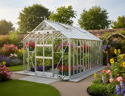 Elite Thyme Greenhouse in 8ft wide