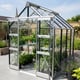 Elite Titan 6x8 Greenhouse with Black Bar Capping