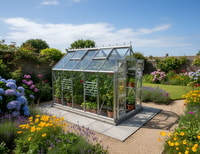 Elite Titan 6x10 Greenhouse - Toughened Glazing