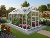 Elite Titan 6x14 Greenhouse - Polycarbonate Glazing