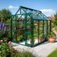 Elite Titan 6x8 Greenhouse in Green Powder Coating