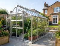 Elite Titan 8x12 Greenhouse - 6mm Polycarbonate Glazing