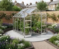 Elite Titan 8x8 Greenhouse - Toughened Glazing