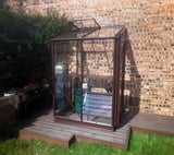 Elite Windsor 4x4 Lean to Greenhouse - 3mm Horticultural Glazing