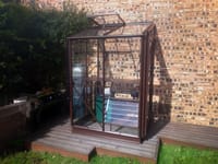 Elite Windsor 4x4 Lean to Greenhouse - 3mm Toughened Glazing