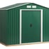 Emerald Rosedale 8x6 Metal Shed