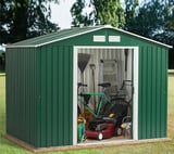 Emerald Rosedale 8x6 Metal Shed