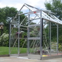 Additional Plain Aluminium Door