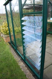 Elite Green 10 Blade Louvre Vent Aluminium Blades for Titan