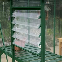 Elite Green 5 Blade Louvre Vent Aluminium Blades