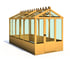 Shire Holkham 6x12 Wooden Greenhouse