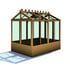 Shire Holkham 6x8 Treated Wooden Greenhouse
