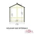 Shire Holkham 6x8 Wooden Greenhouse Internal Dimensions