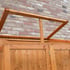 Shire Holme 7x2 Wooden Greenhouse Roof Vent