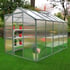 6x10 Ashby Polycarbonate Greenhouse