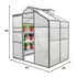 6x4 Ashby Polycarbonate Greenhouse