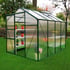 6x8 Green Ashby Polycarbonate Greenhouse