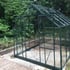 Halls Magnum Green 8x10 Greenhouse with Toughened Glazing Side