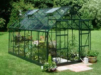 Halls Magnum Green 8x12 Greenhouse - 3mm Toughened Glazing