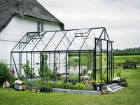 Halls Magnum Green 8x14 Greenhouse - 3mm Toughened Glazing