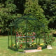 Halls Popular 6x6 Green Greenhouse