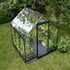 Halls Qube 6x6 Greenhouse Elevated Side View