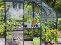 Halls Supreme Green 6x4 Greenhouse - 3mm Toughened Glazing