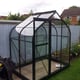 Halls Supreme Green 6x4 Greenhouse Corner