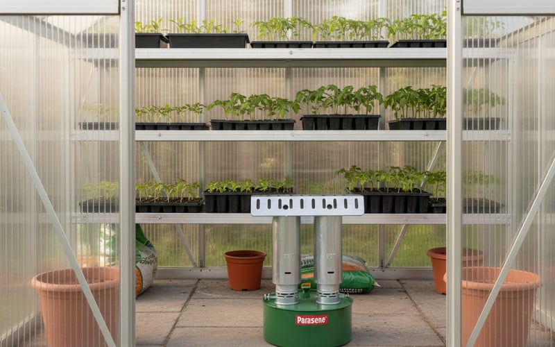 Elite Super Warm 5 paraffin heater for greenhouses without electricity