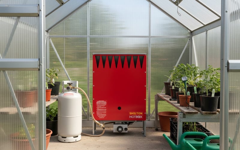 Regal 4.0kW gas greenhouse heater