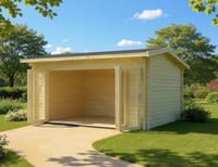 Palmako Ines 3.9x3m Log Cabin