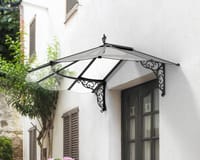 Palram Canopia Iris 1780 Door Canopy Black