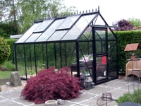 8x15 Janssens Eos Junior Greenhouse in Green