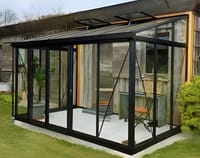 10x15 Janssens Arcadia Lean To Greenhouse