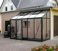 5x12 Janssens Arcadia Lean To Greenhouse
