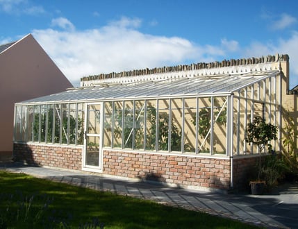 Janssens Arcadia Mur Plus Lean to Greenhouses