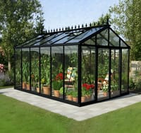 10x15 Janssens Master Victorian Greenhouse Green