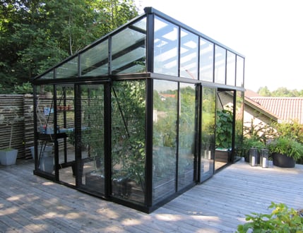 Janssens Modern Pent Roof Greenhouses