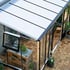 Juliana Silver Lean to Greenhouse with 10mm Polycarbonate Roof Glazing