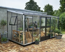 7ft Wide Lean To Greenhouses