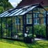 Juliana Grey Premium 9x14 Greenhouse with Double Doors