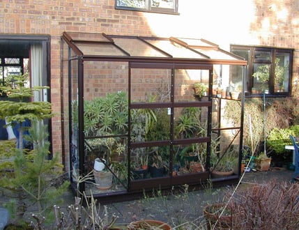 Elite Kensington 4ft Wide Lean To Greenhouse