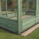 Lichfield 6x4 Wooden Greenhouse redwood pine timber detail